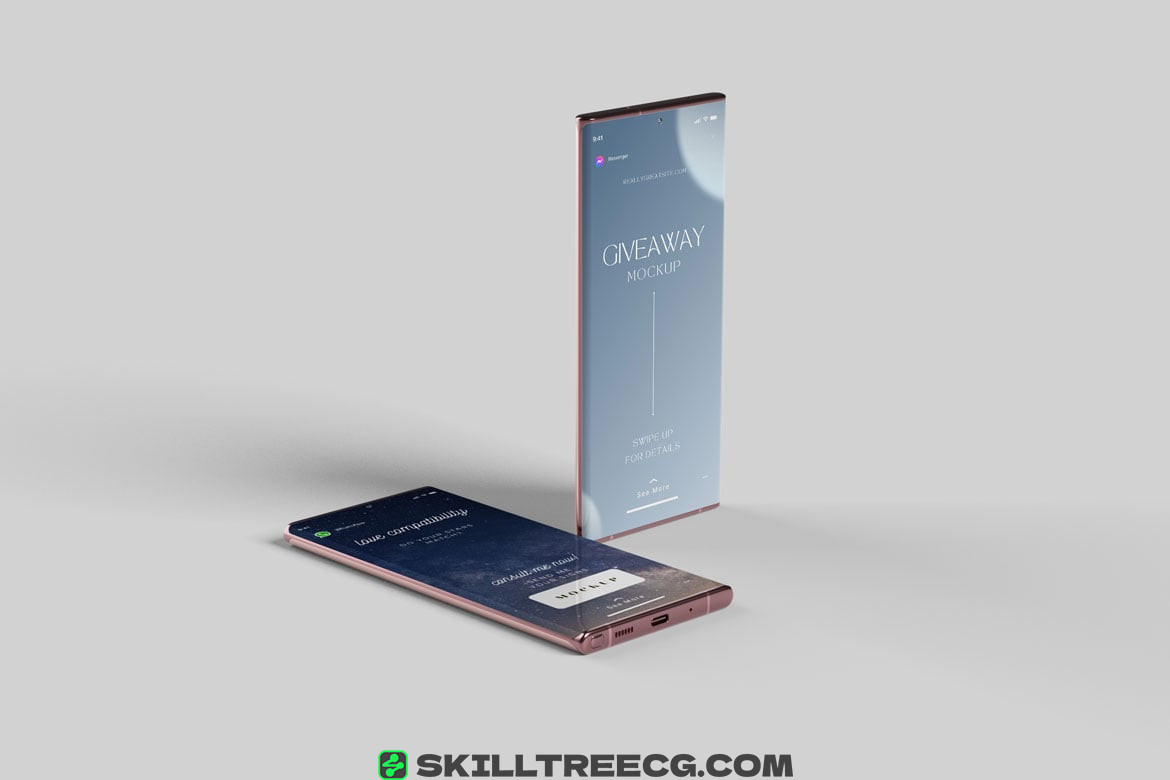 图片[7]-Smartphone Galaxy Note20 Ultra – Mockup（258665）-技能树